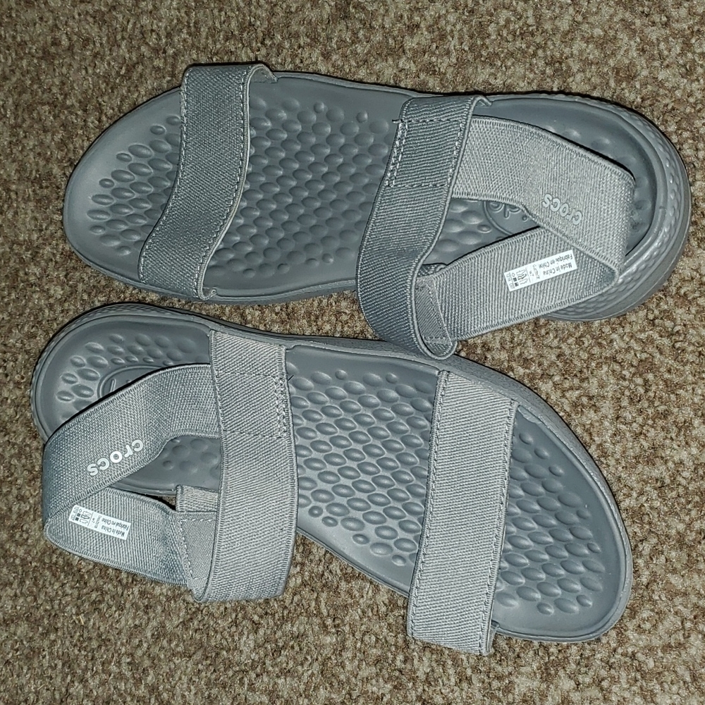 LiteRide by crocs gray sandals